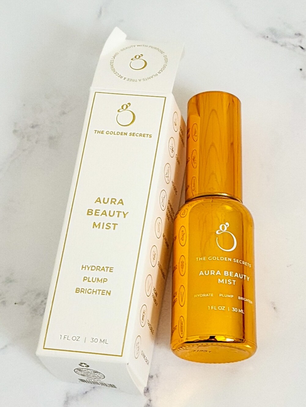 The Golden Secrets Aura Beauty Mist